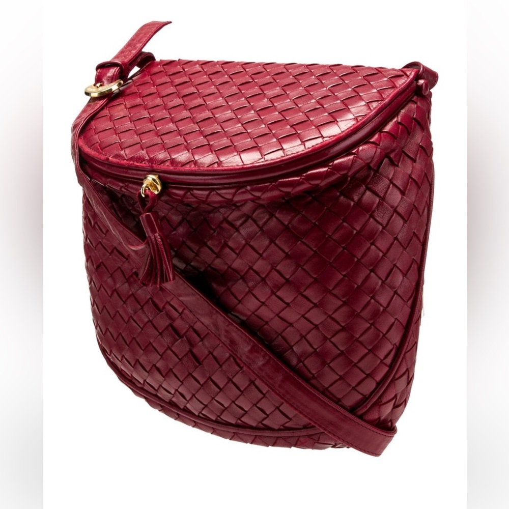 Bottega Veneta Red Crossbody Bag